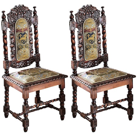 Charles II Side Chair, PK 2